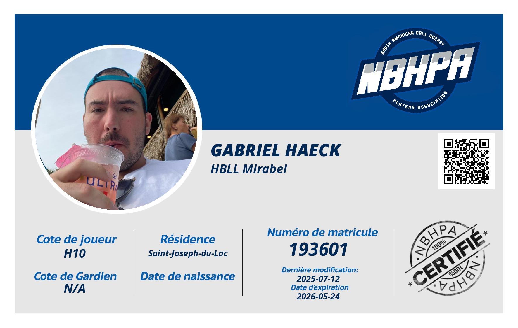 Gabriel Haeck