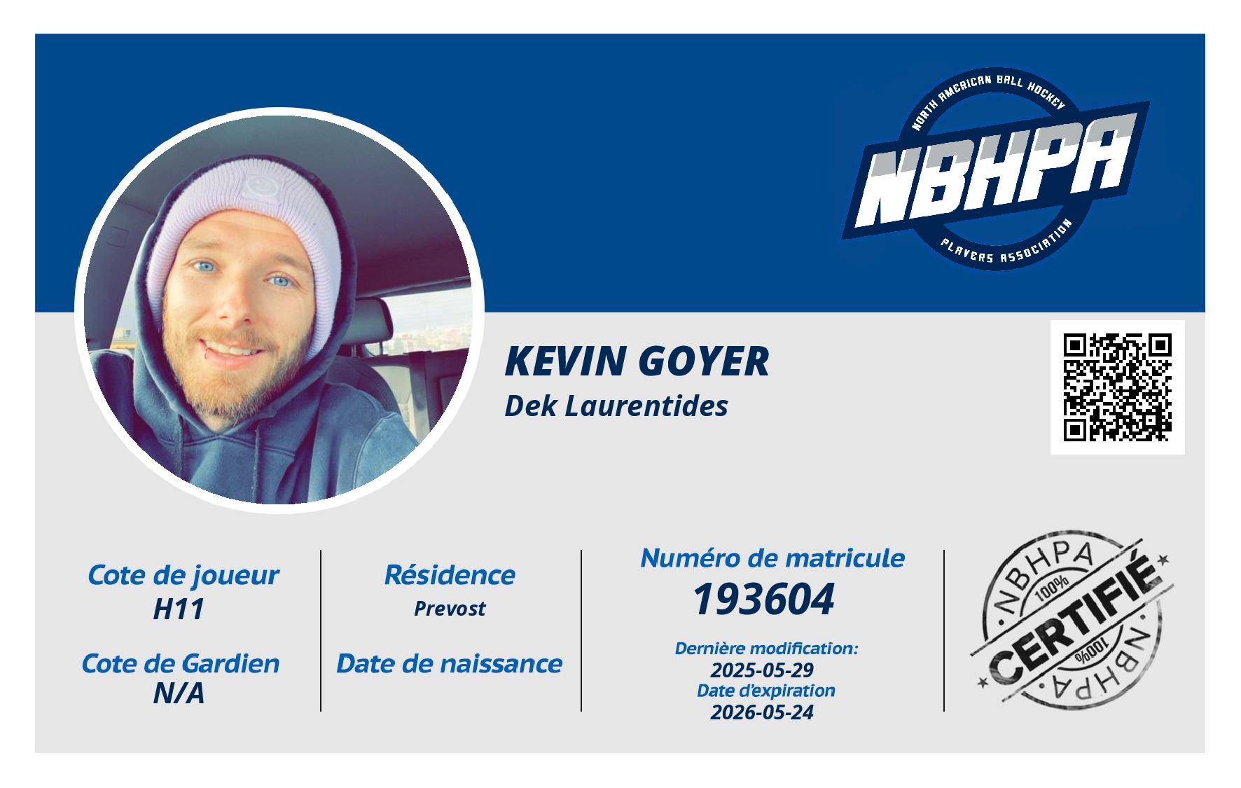 Kevin Goyer