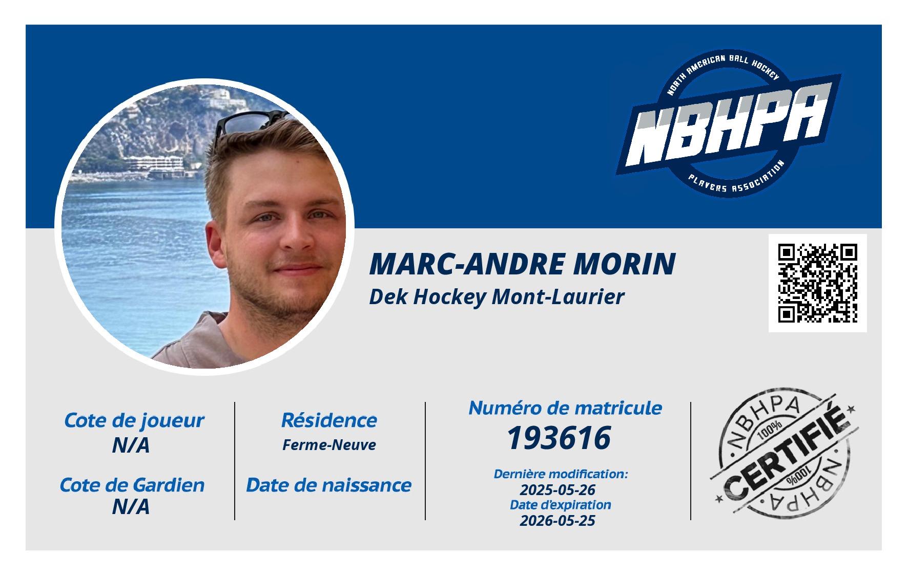Marc-Andre Morin