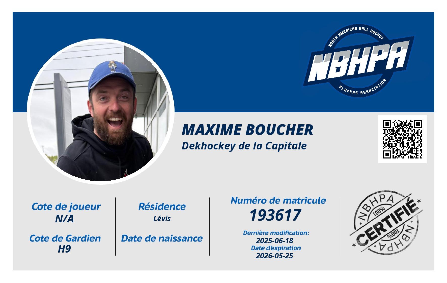 Maxime Boucher