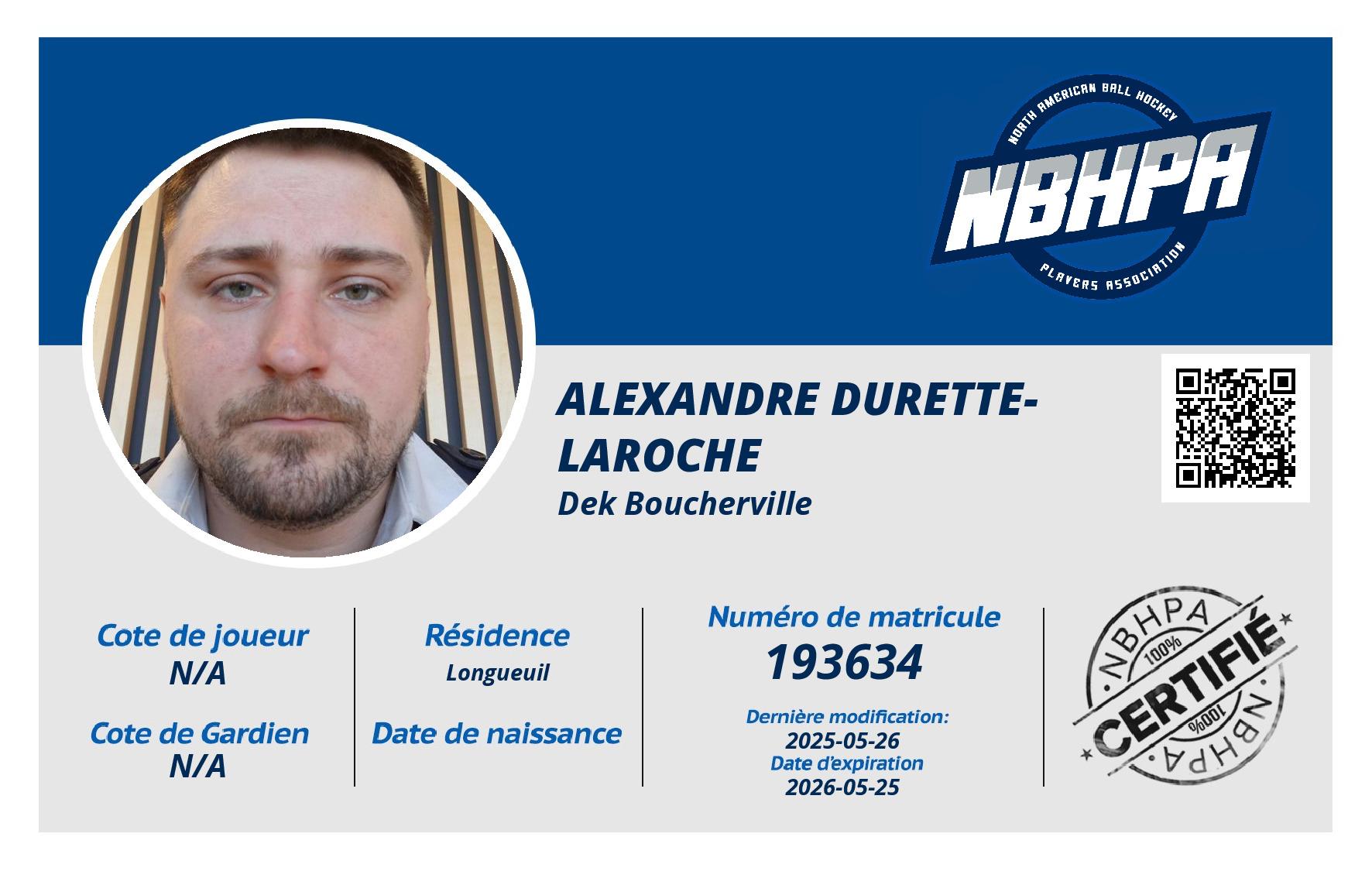 Alexandre Durette-Laroche