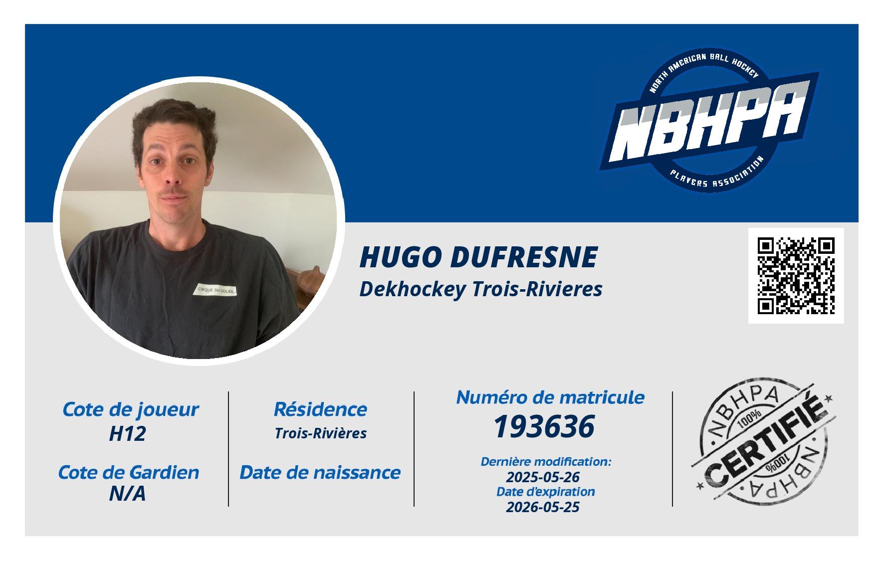 Hugo Dufresne