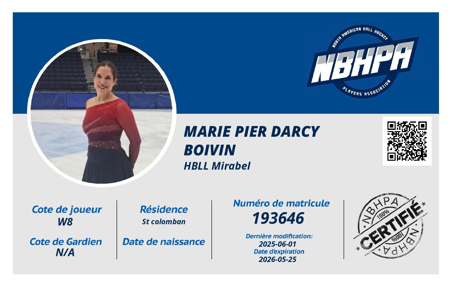 Marie pier Darcy boivin