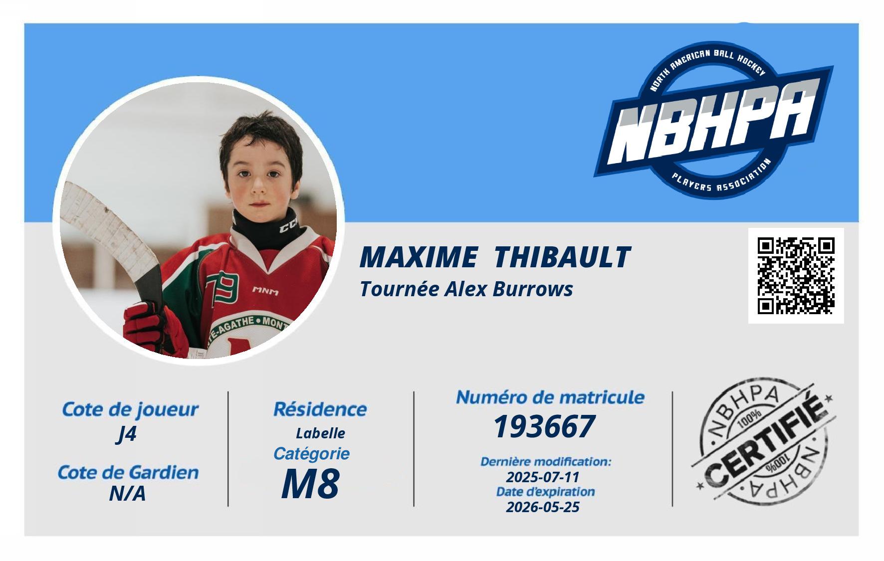 Maxime  Thibault 