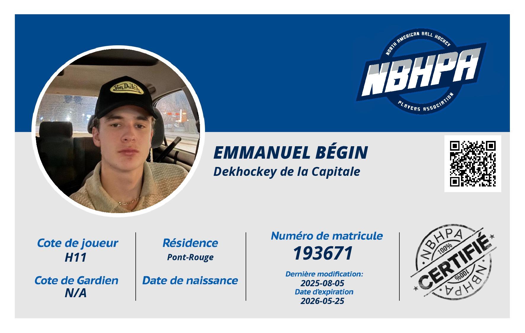 Emmanuel Bégin
