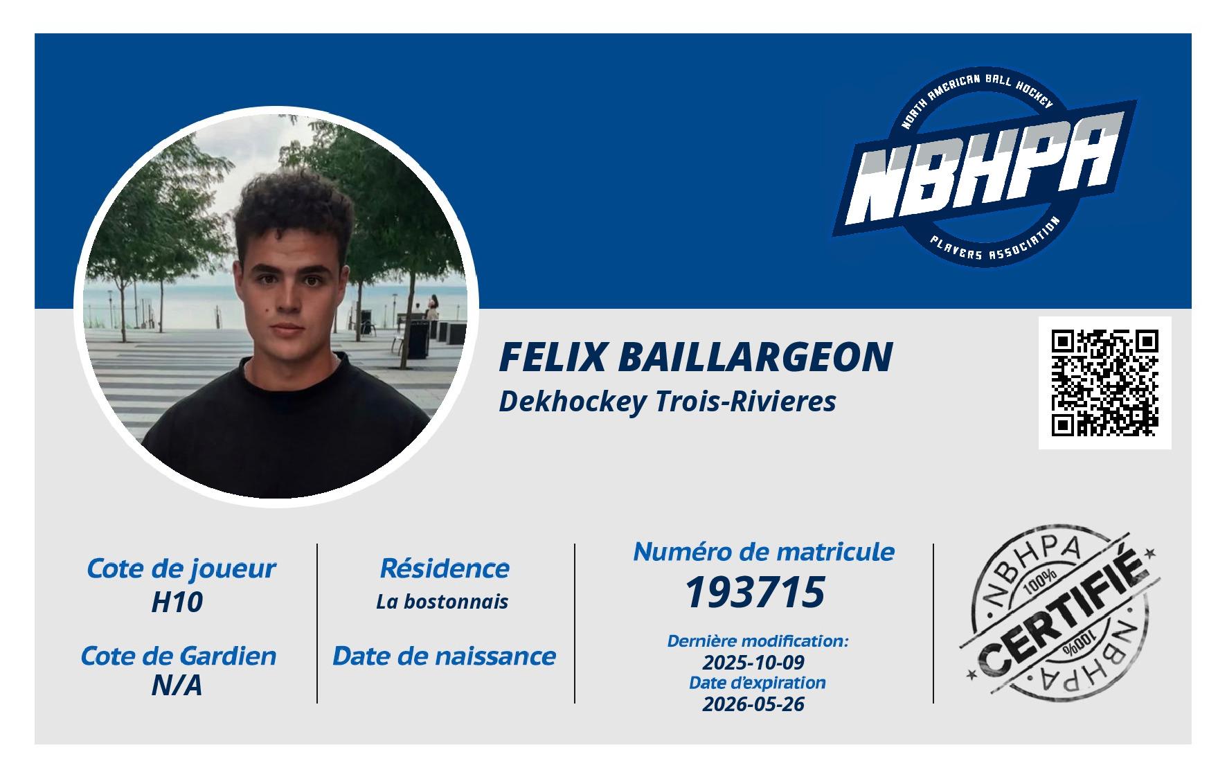 Felix Baillargeon