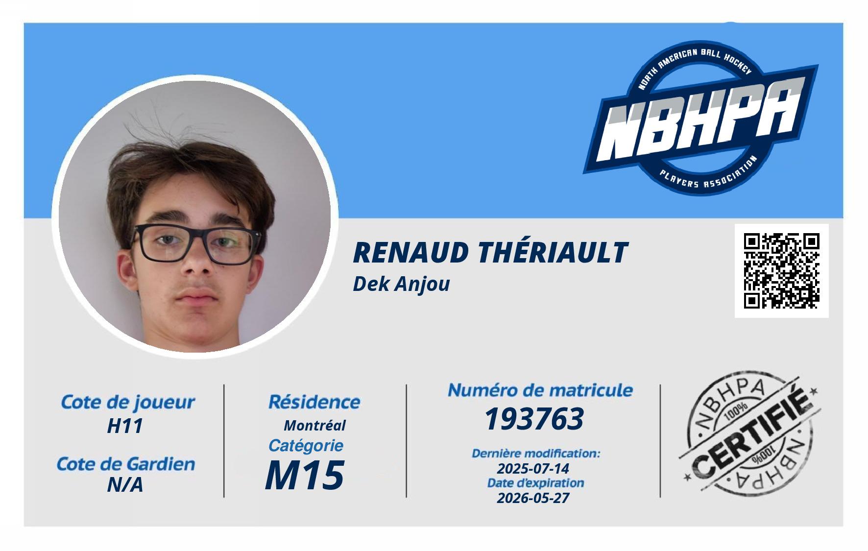 Renaud Thériault