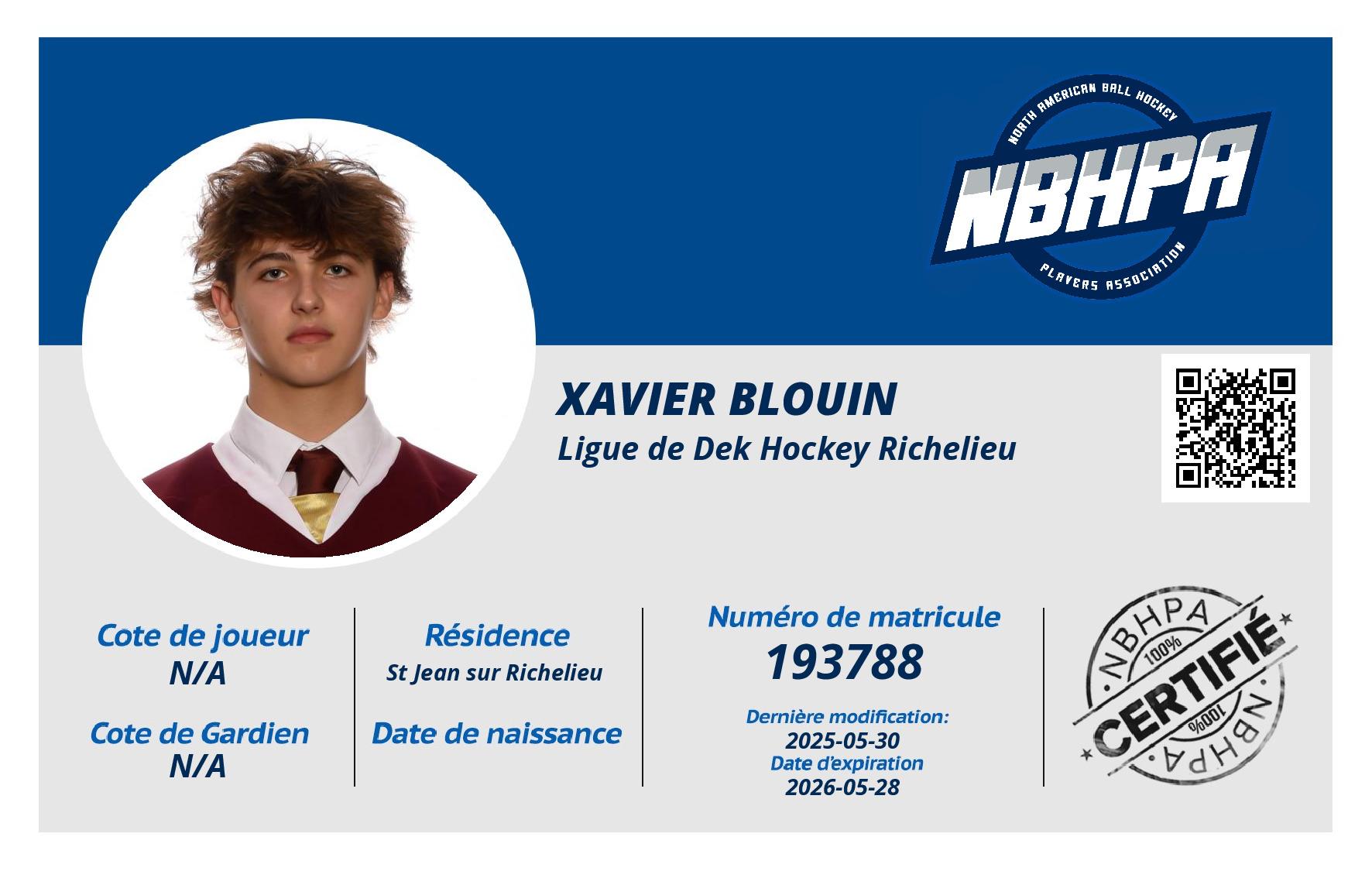 Xavier Blouin