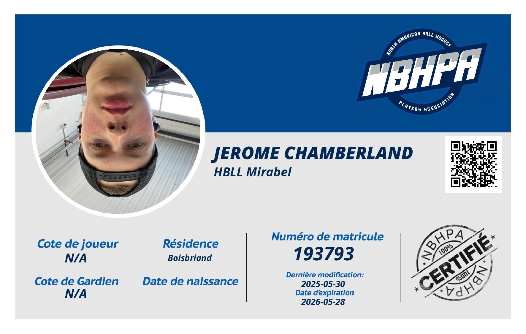 Jerome Chamberland