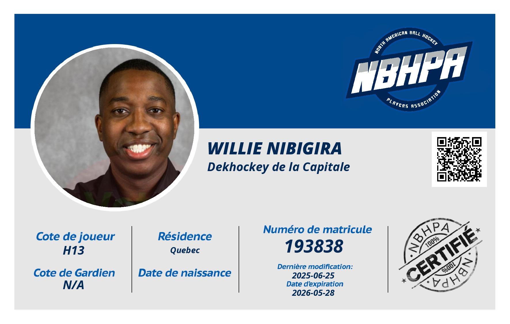 Willie Nibigira