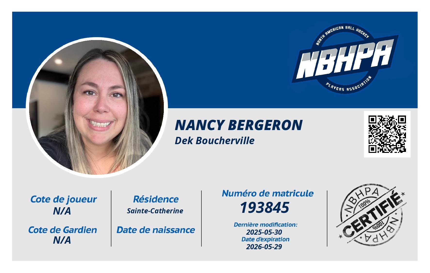 Nancy Bergeron
