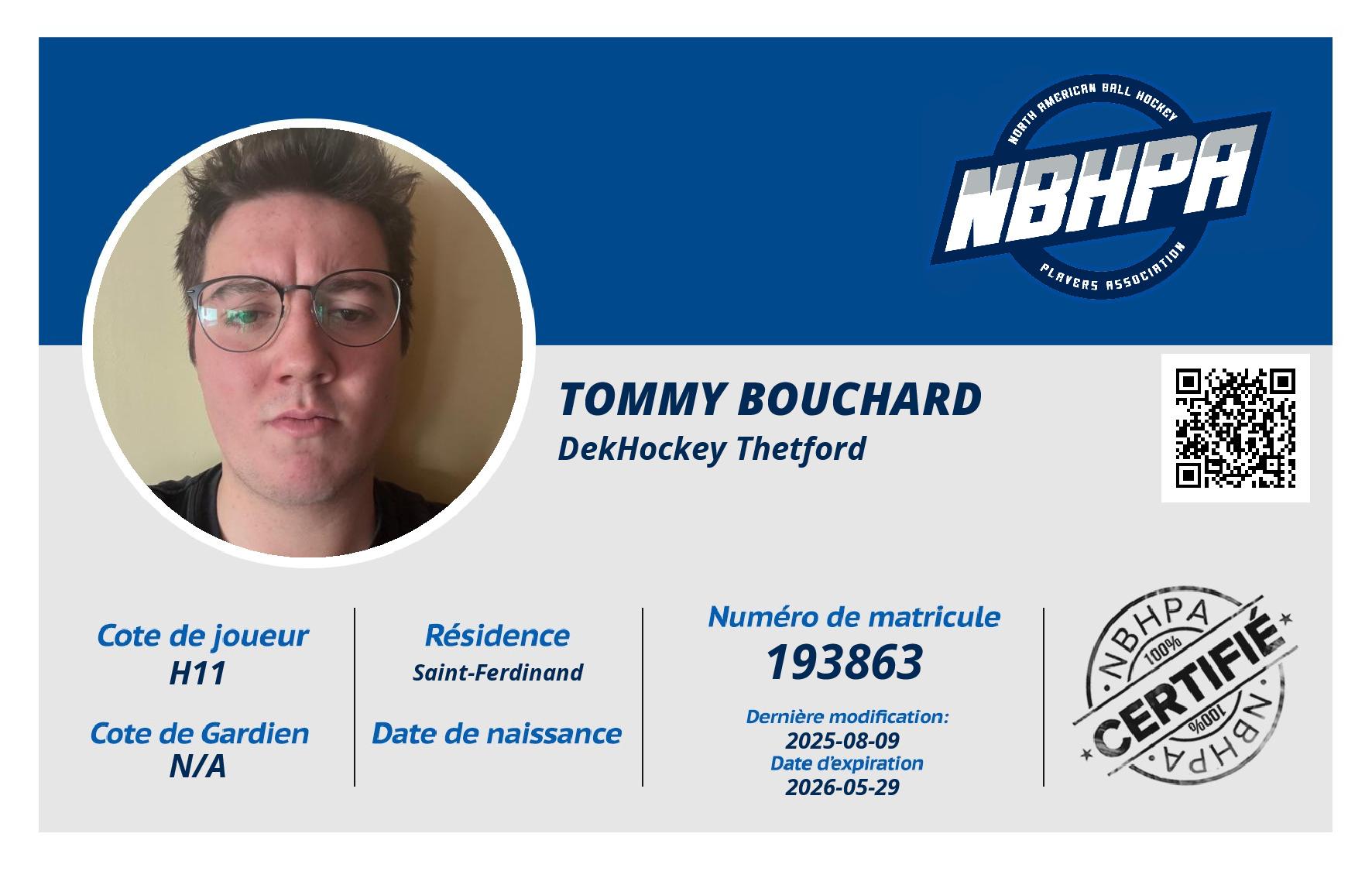 Tommy Bouchard