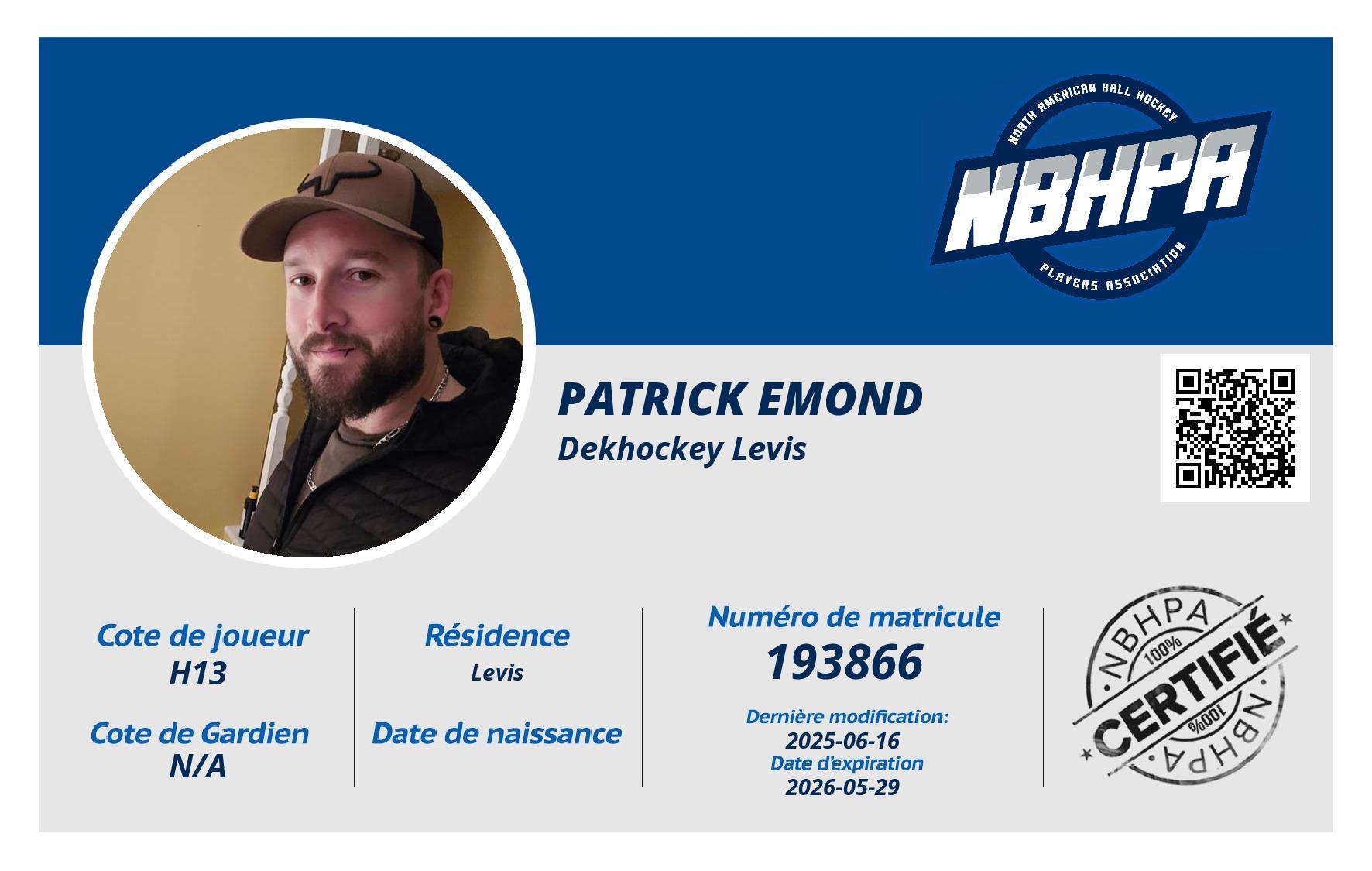 Patrick Emond