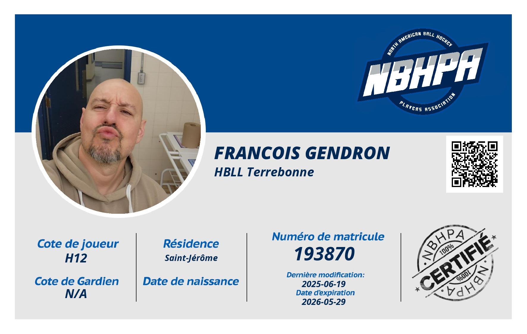 Francois Gendron