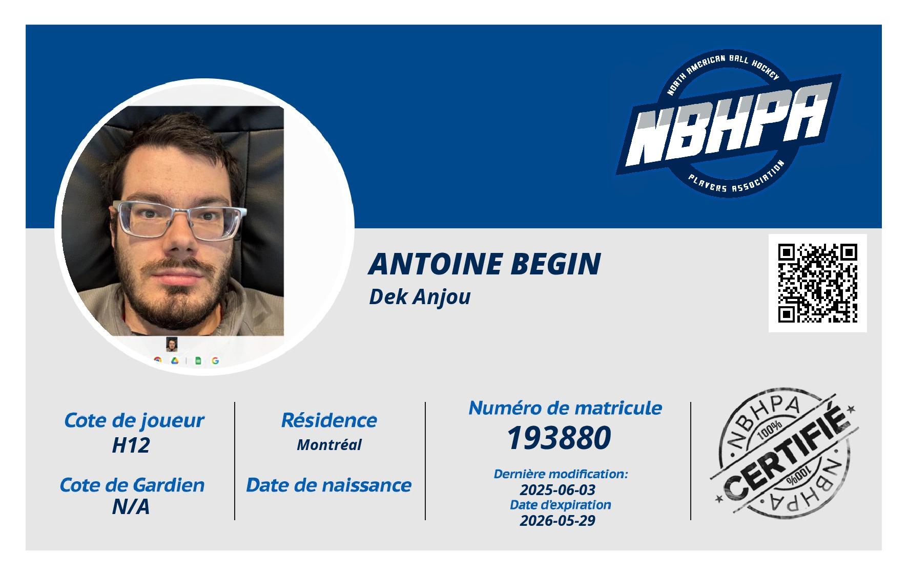Antoine Begin