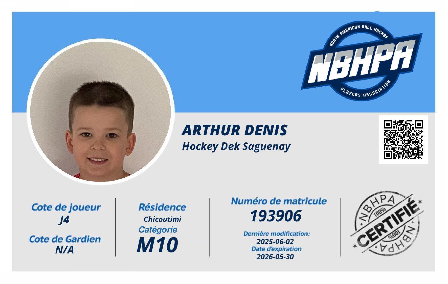 Arthur Denis