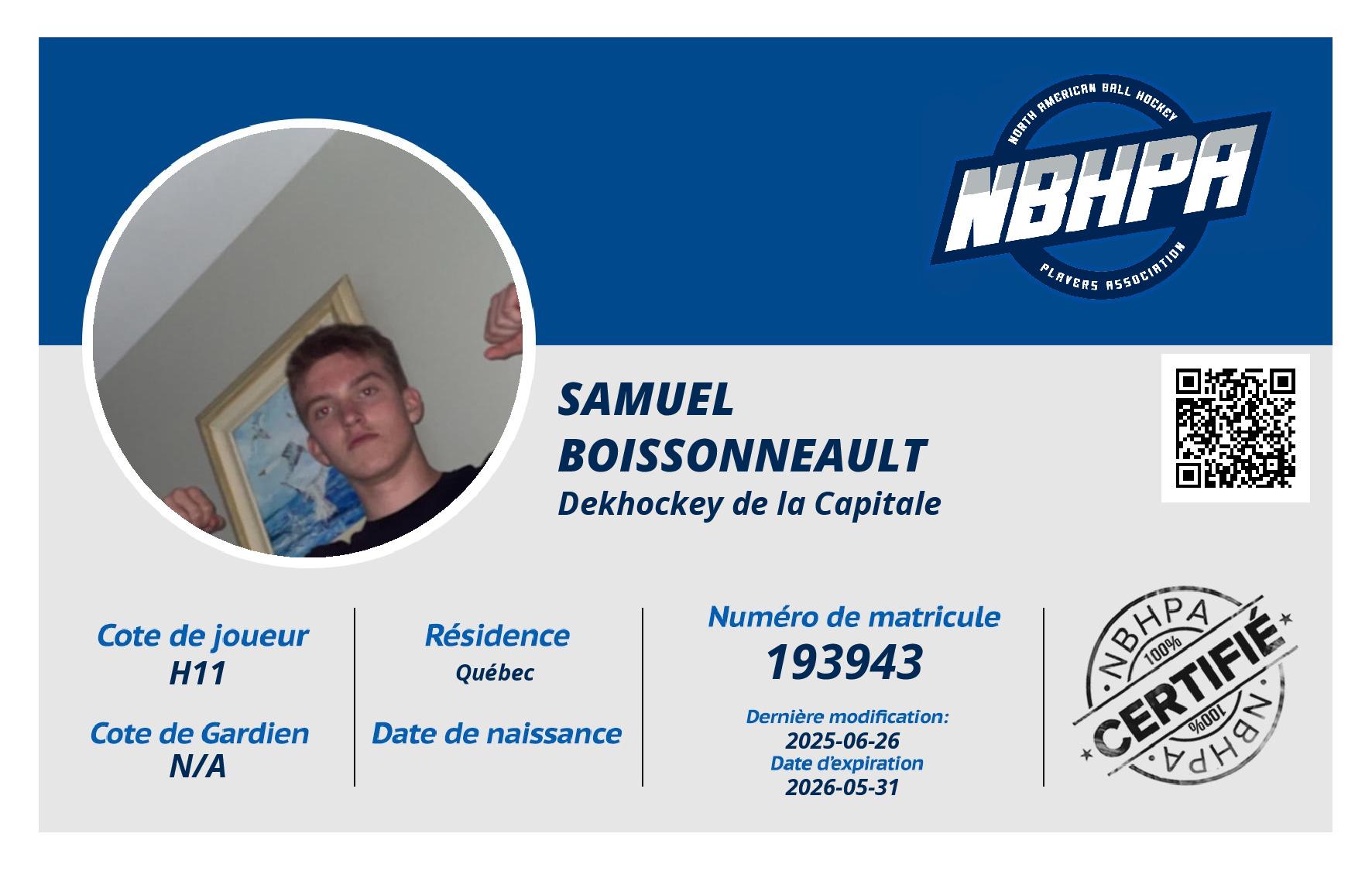 Samuel Boissonneault 