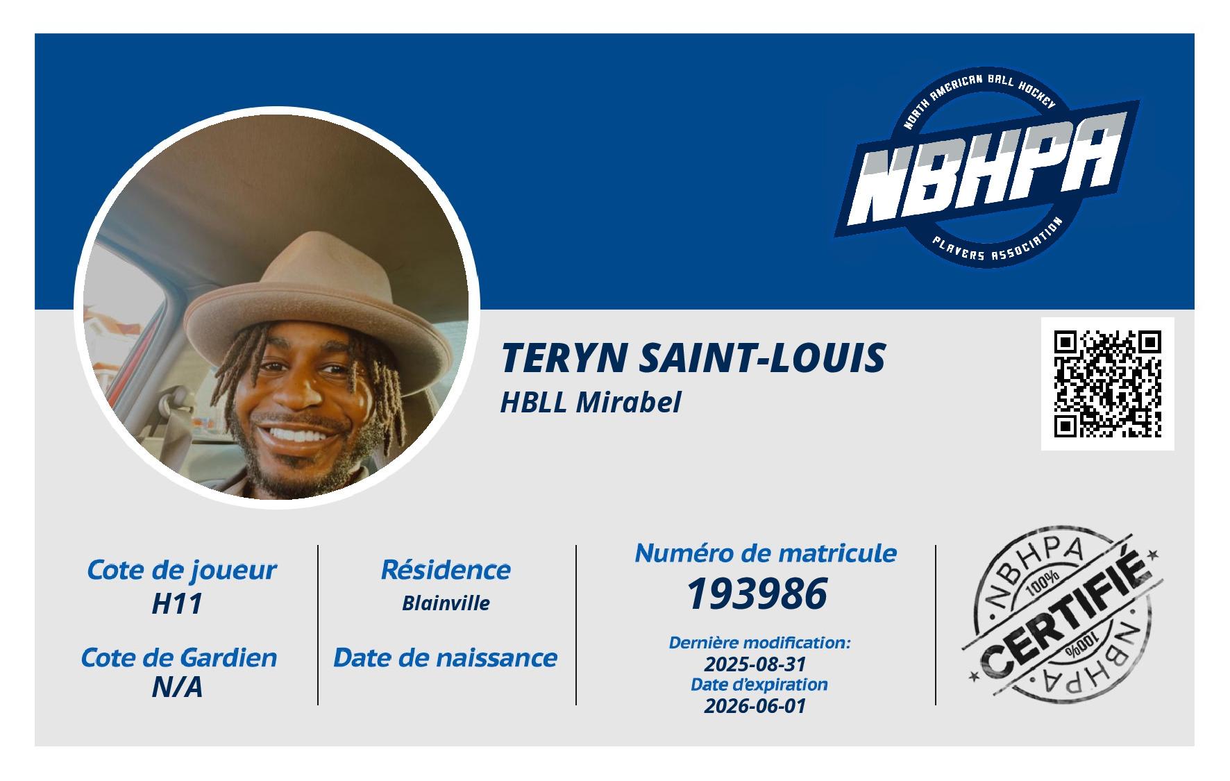 Teryn Saint-Louis 
