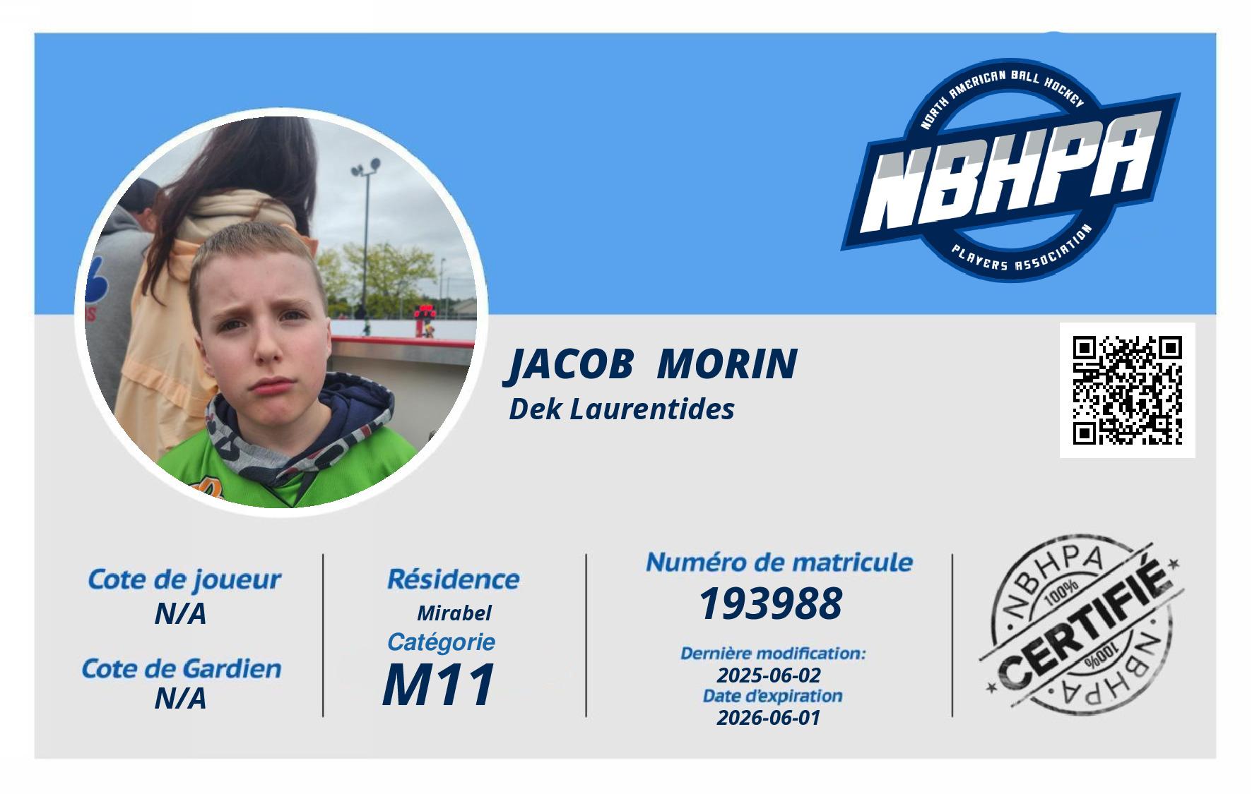 Jacob  Morin
