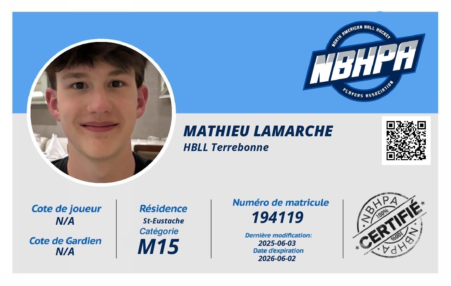Mathieu Lamarche 