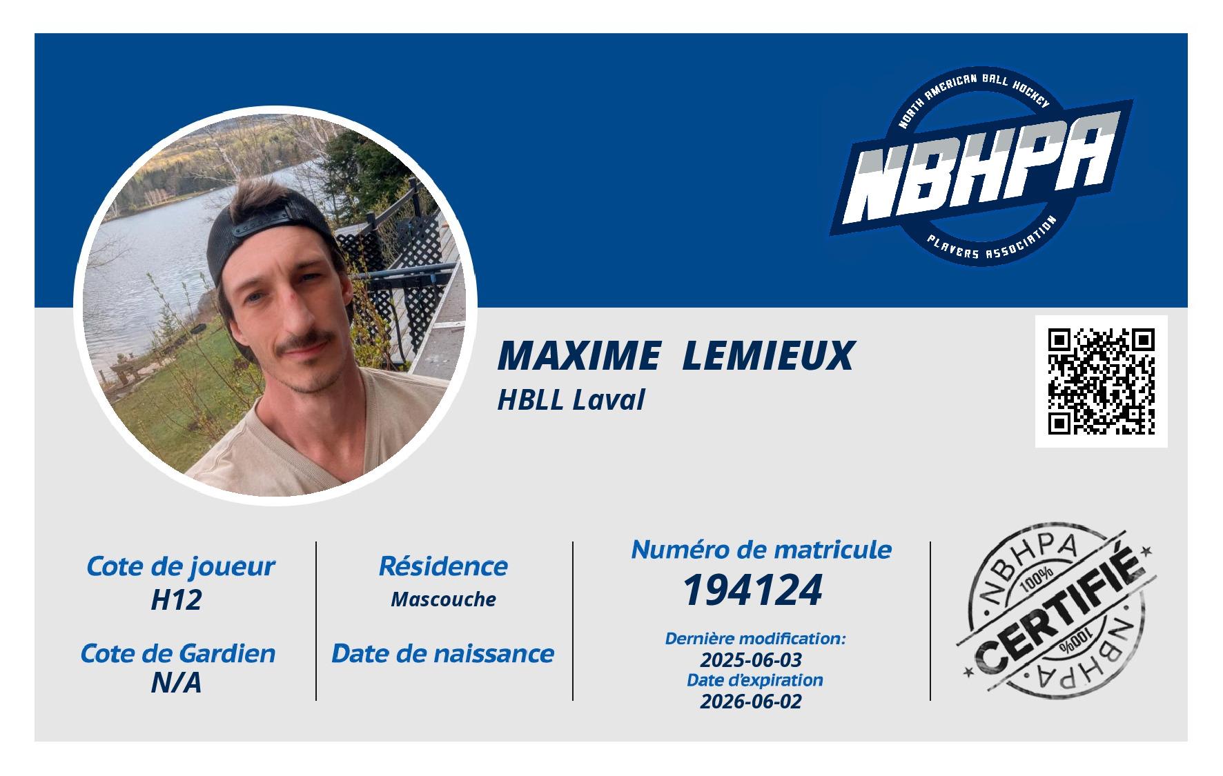 Maxime  Lemieux