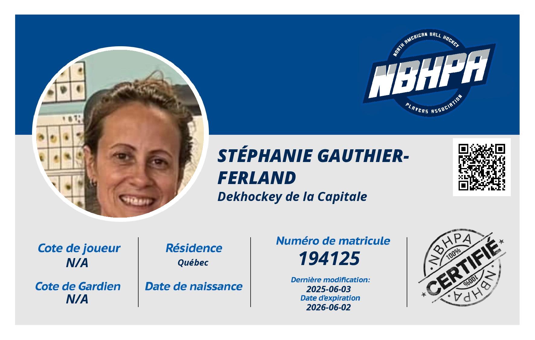 Stéphanie Gauthier-Ferland
