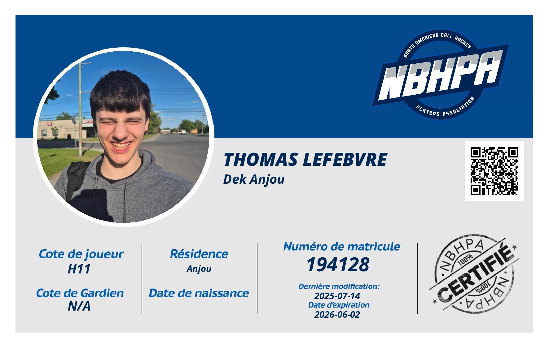 Thomas Lefebvre