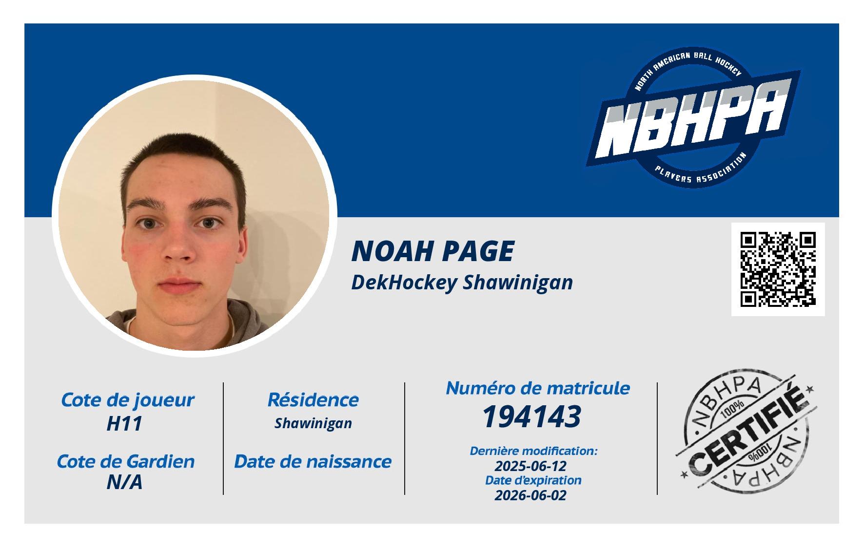 Noah Page