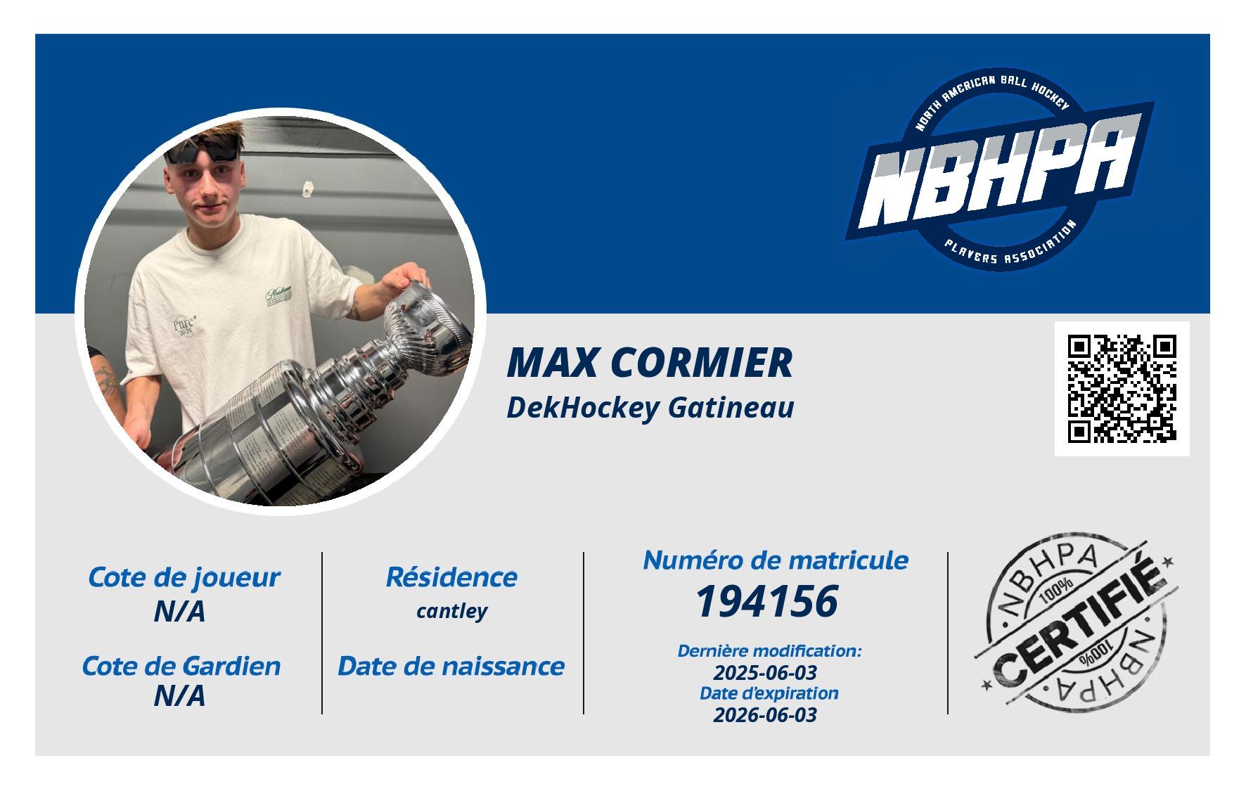 Max Cormier