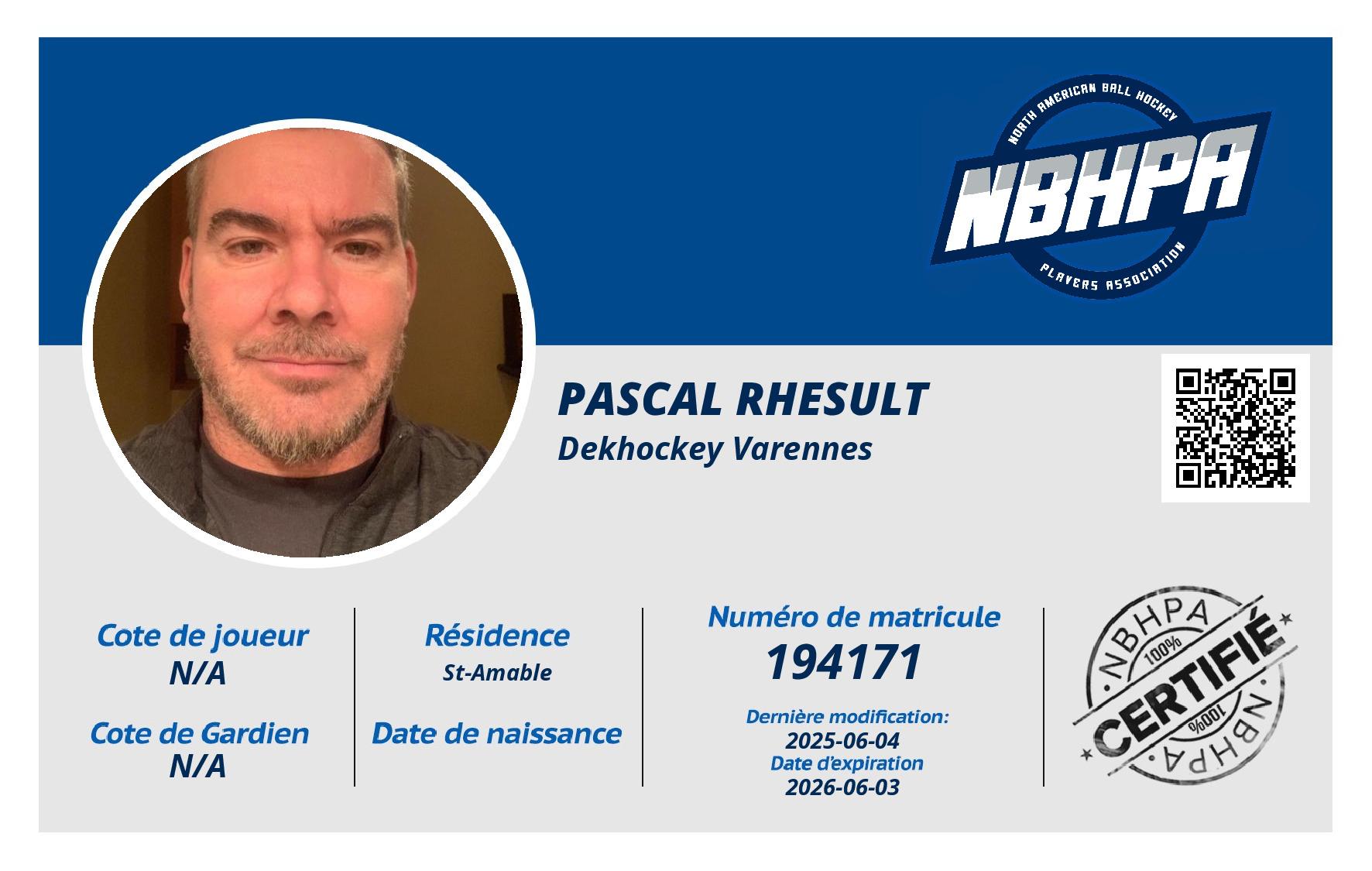 Pascal Rhesult