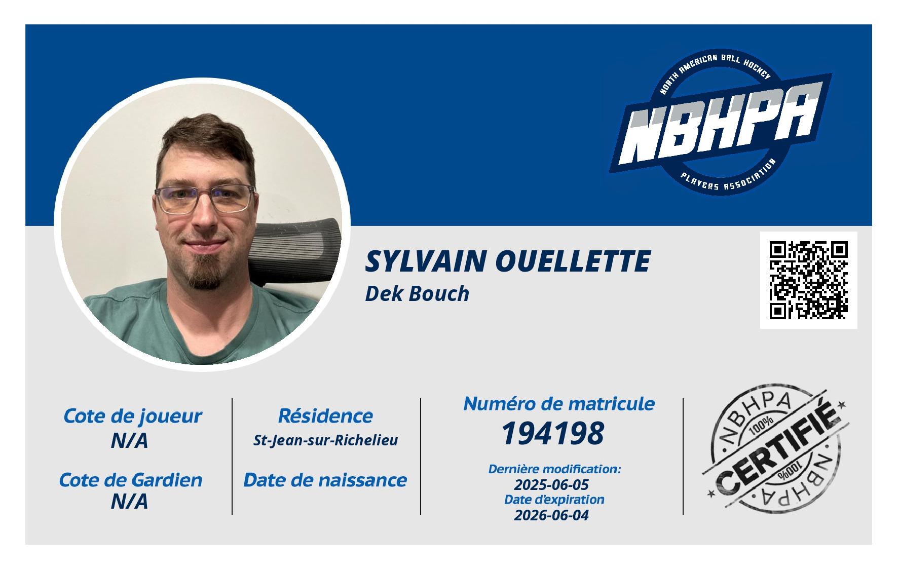 Sylvain Ouellette