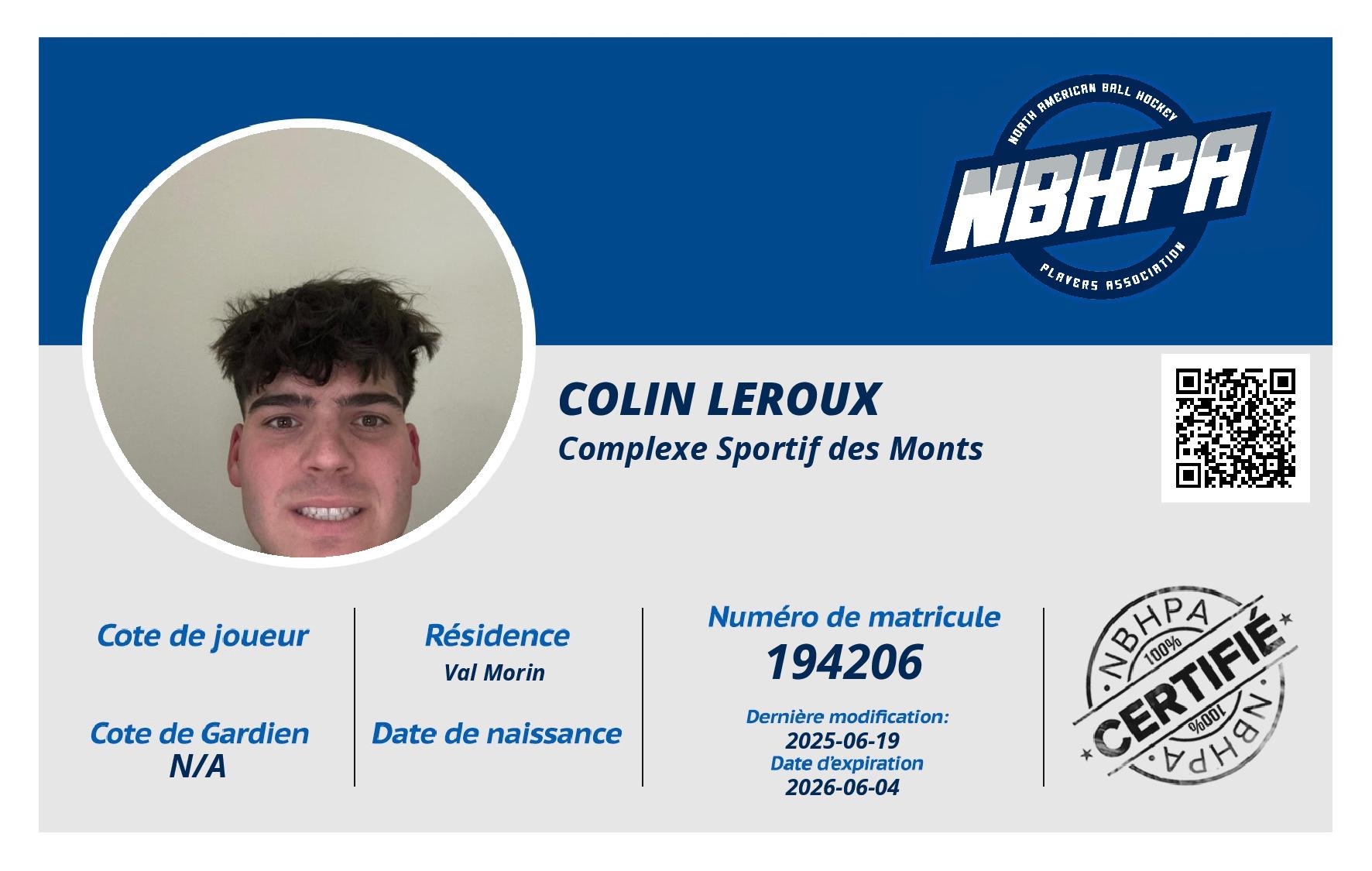 Colin Leroux