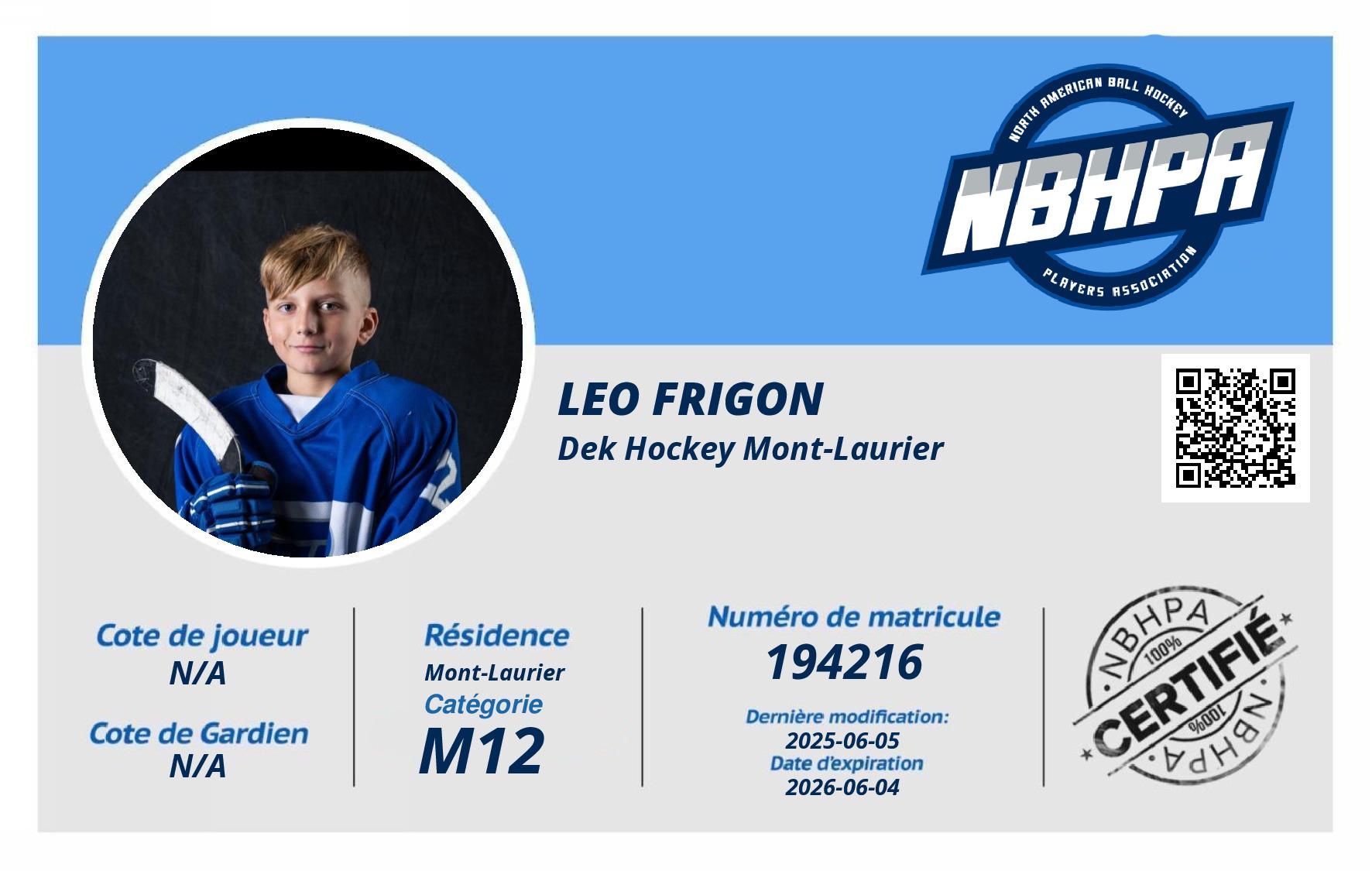 Leo Frigon 