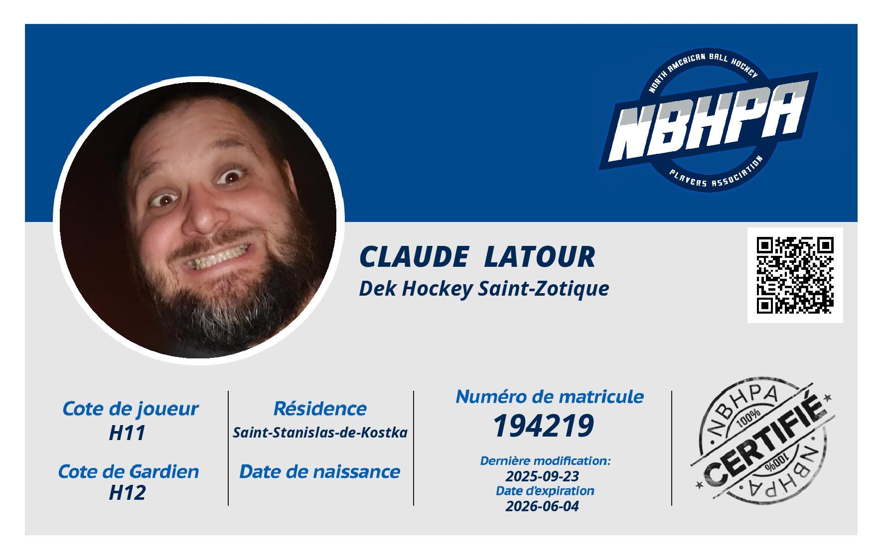 Claude  Latour 