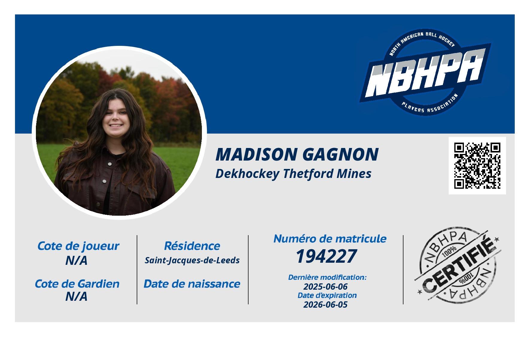 Madison Gagnon