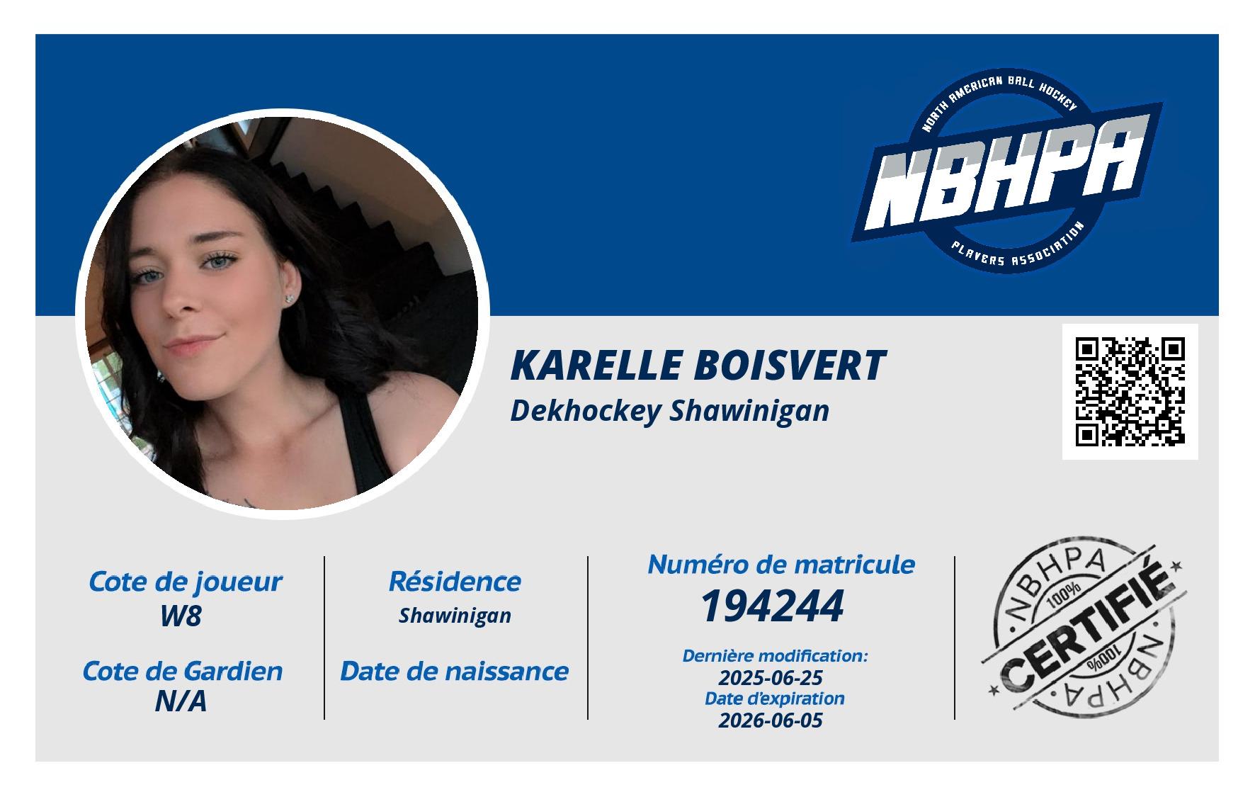 Karelle Boisvert