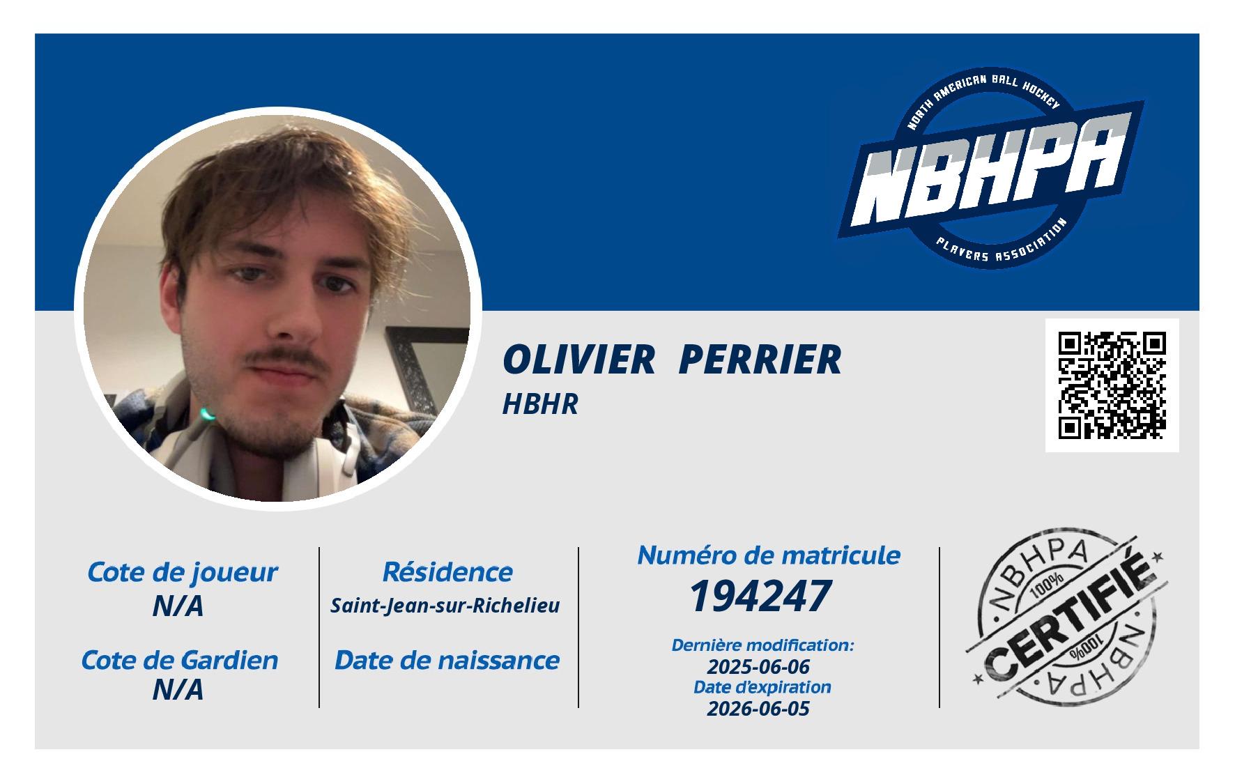 Olivier  Perrier
