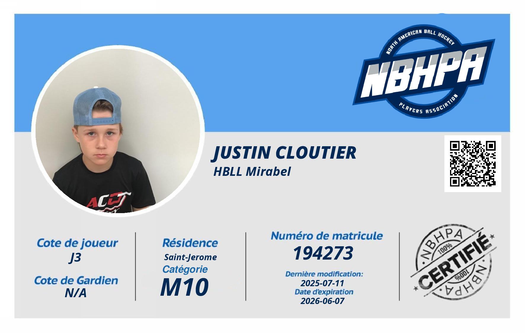 Justin Cloutier
