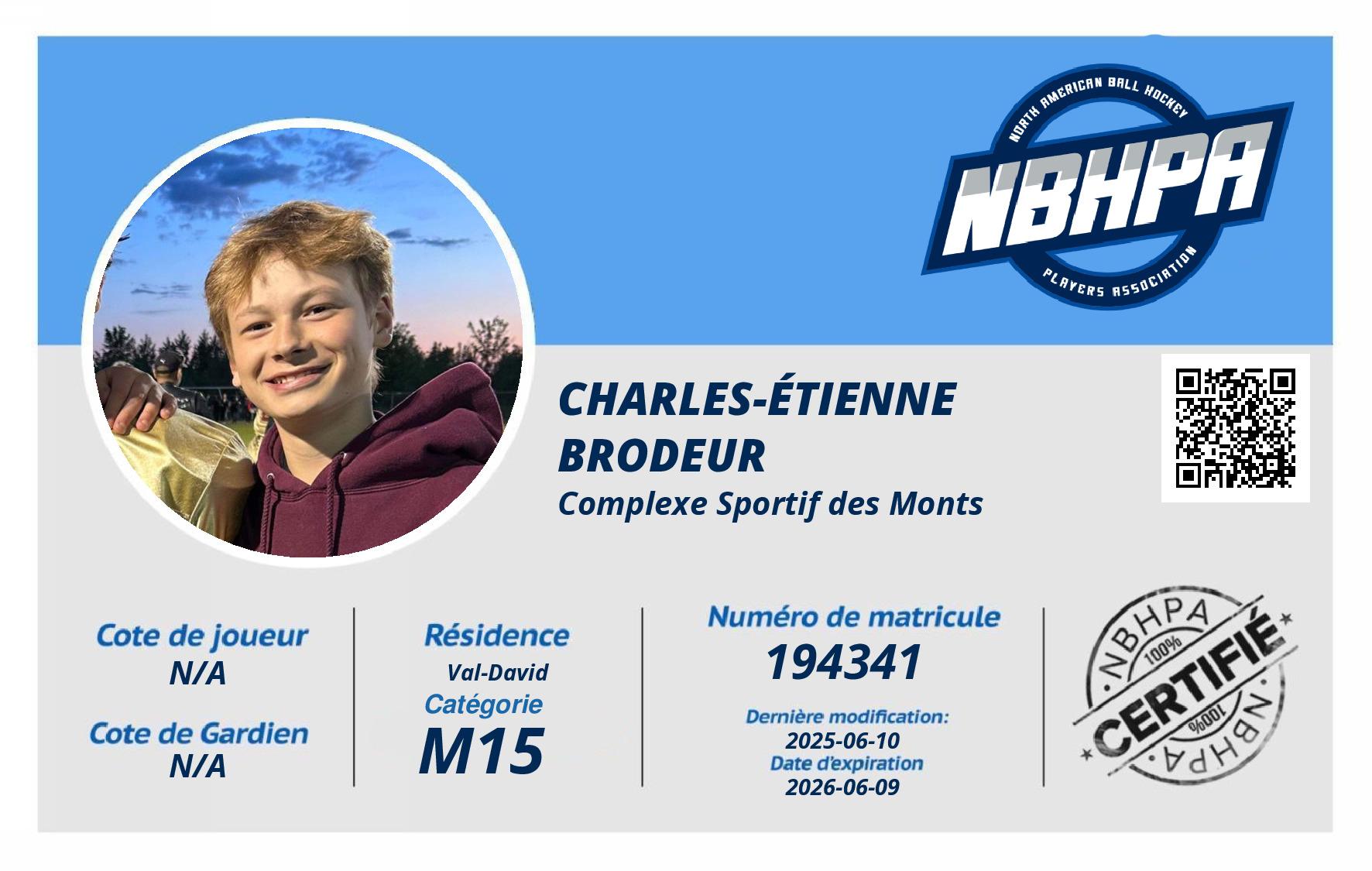 Charles-Étienne  Brodeur