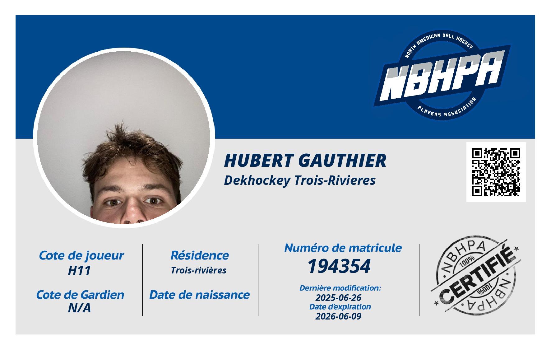 Hubert Gauthier
