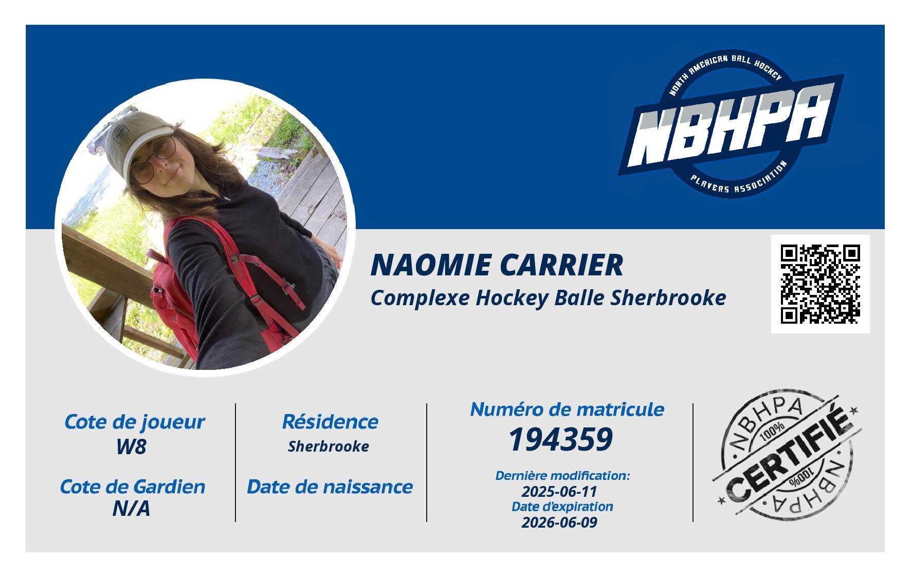 Naomie Carrier
