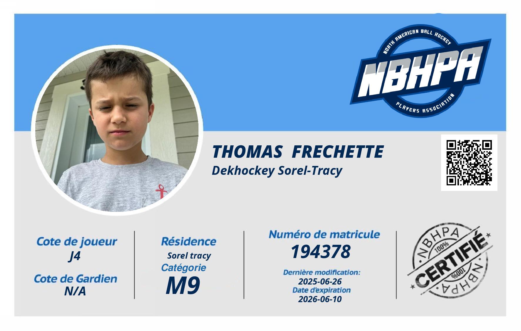 Thomas  Frechette