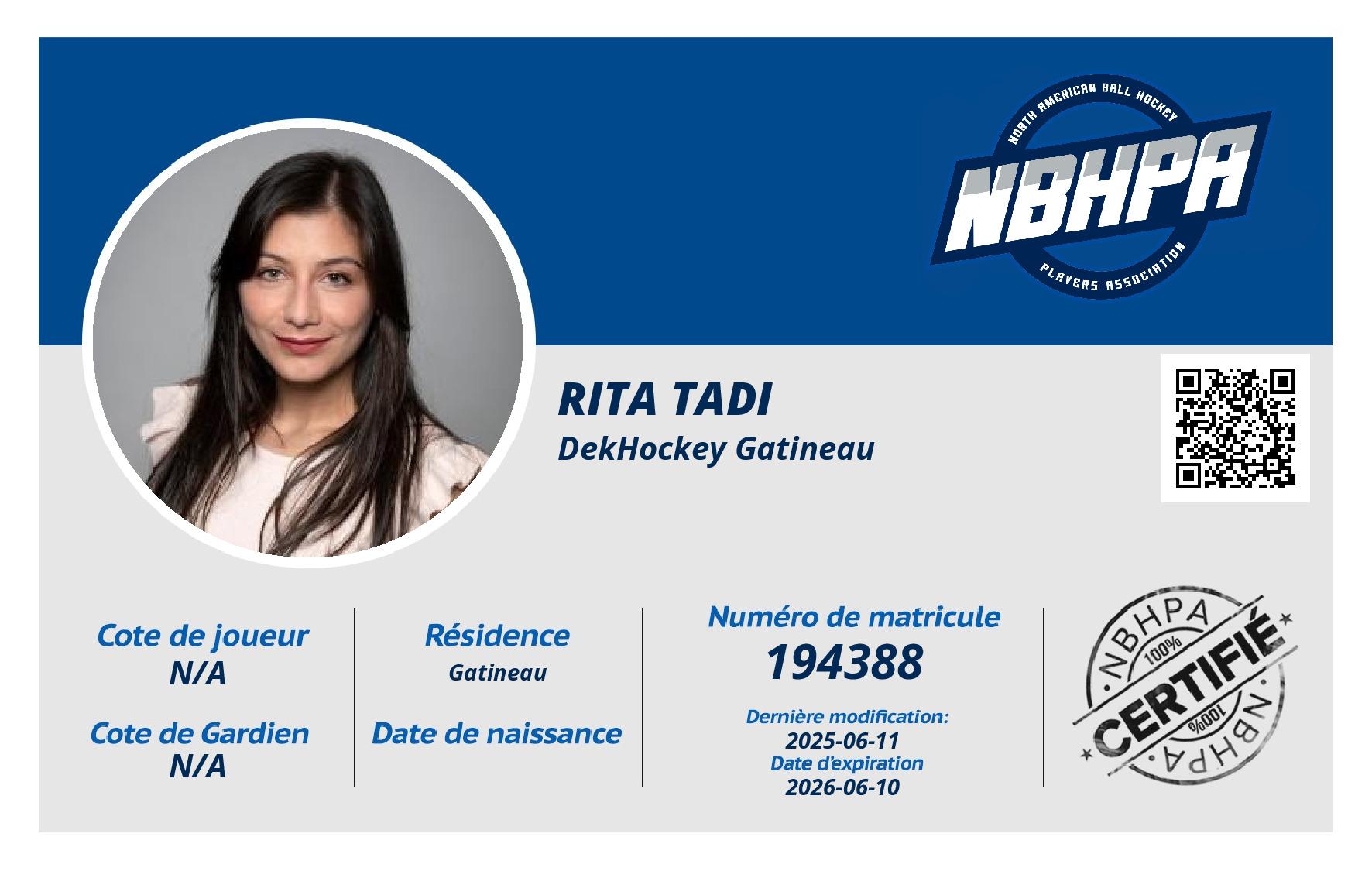 Rita Tadi