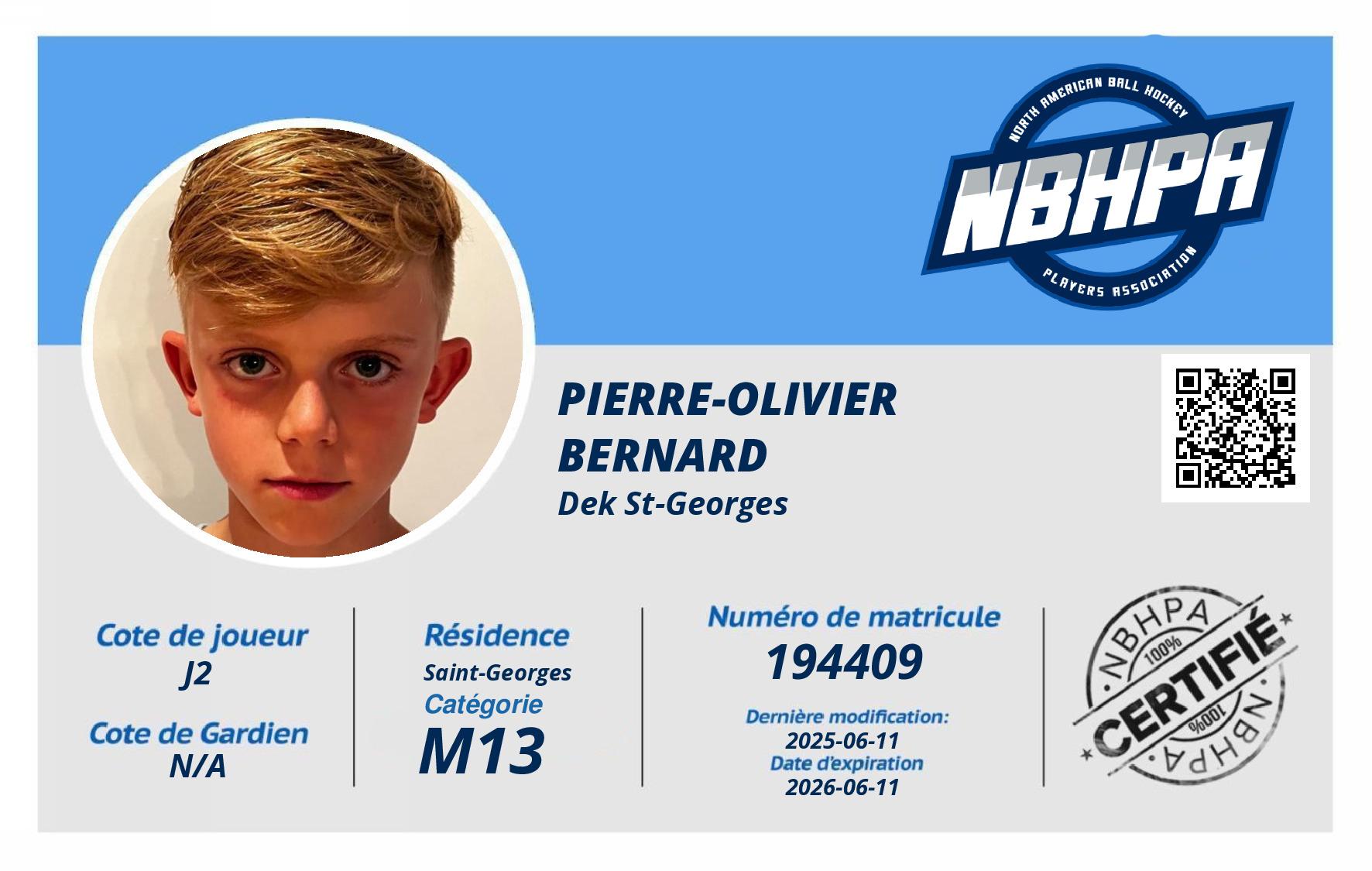 Pierre-Olivier Bernard