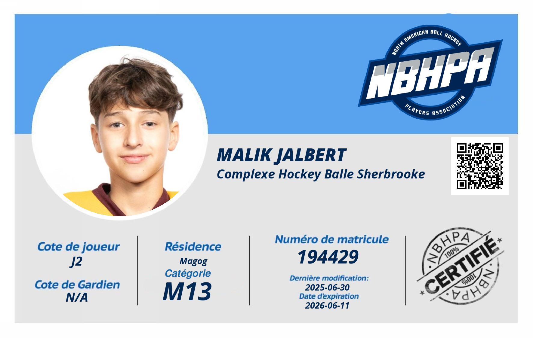 Malik Jalbert