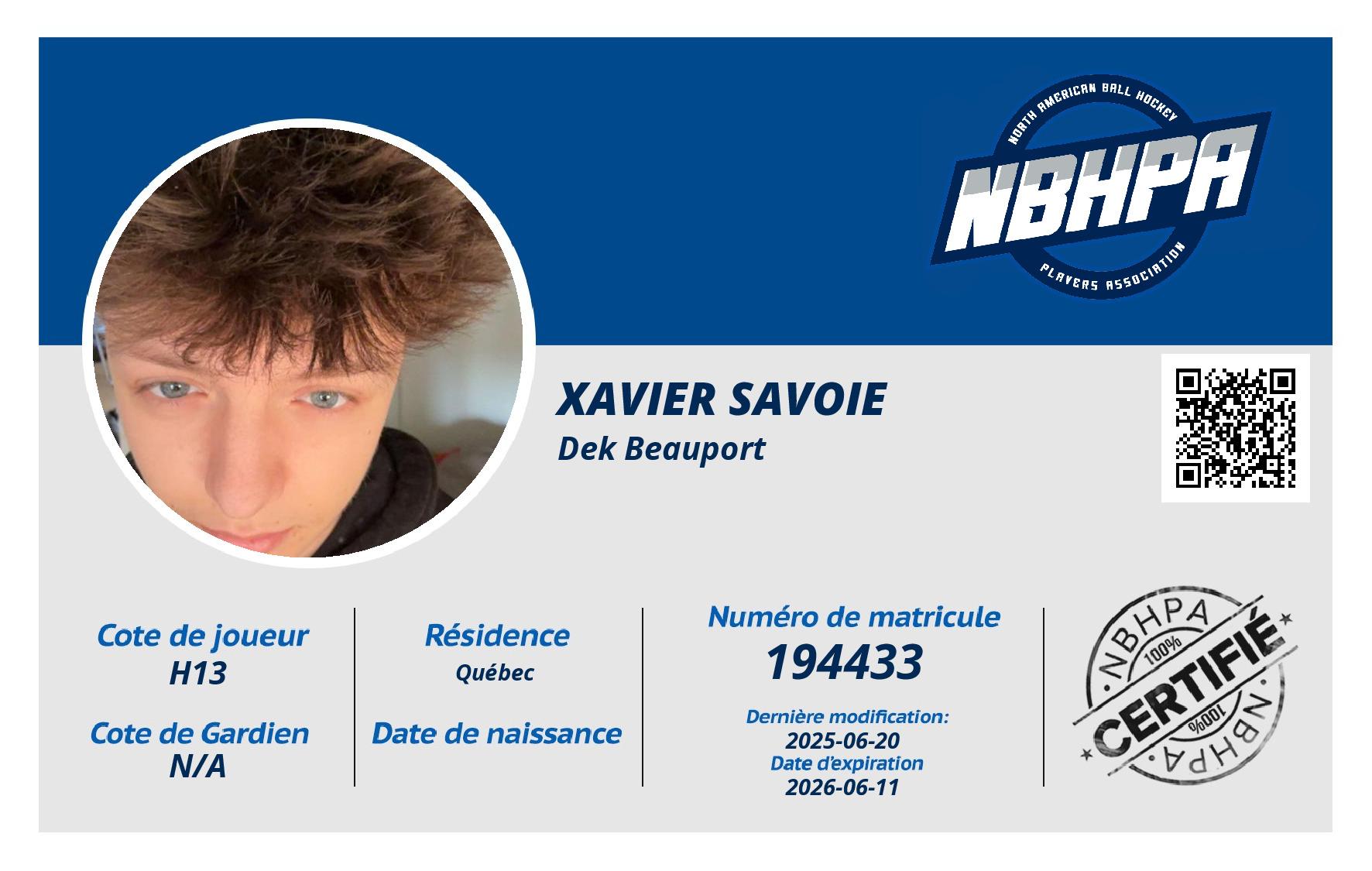 Xavier Savoie