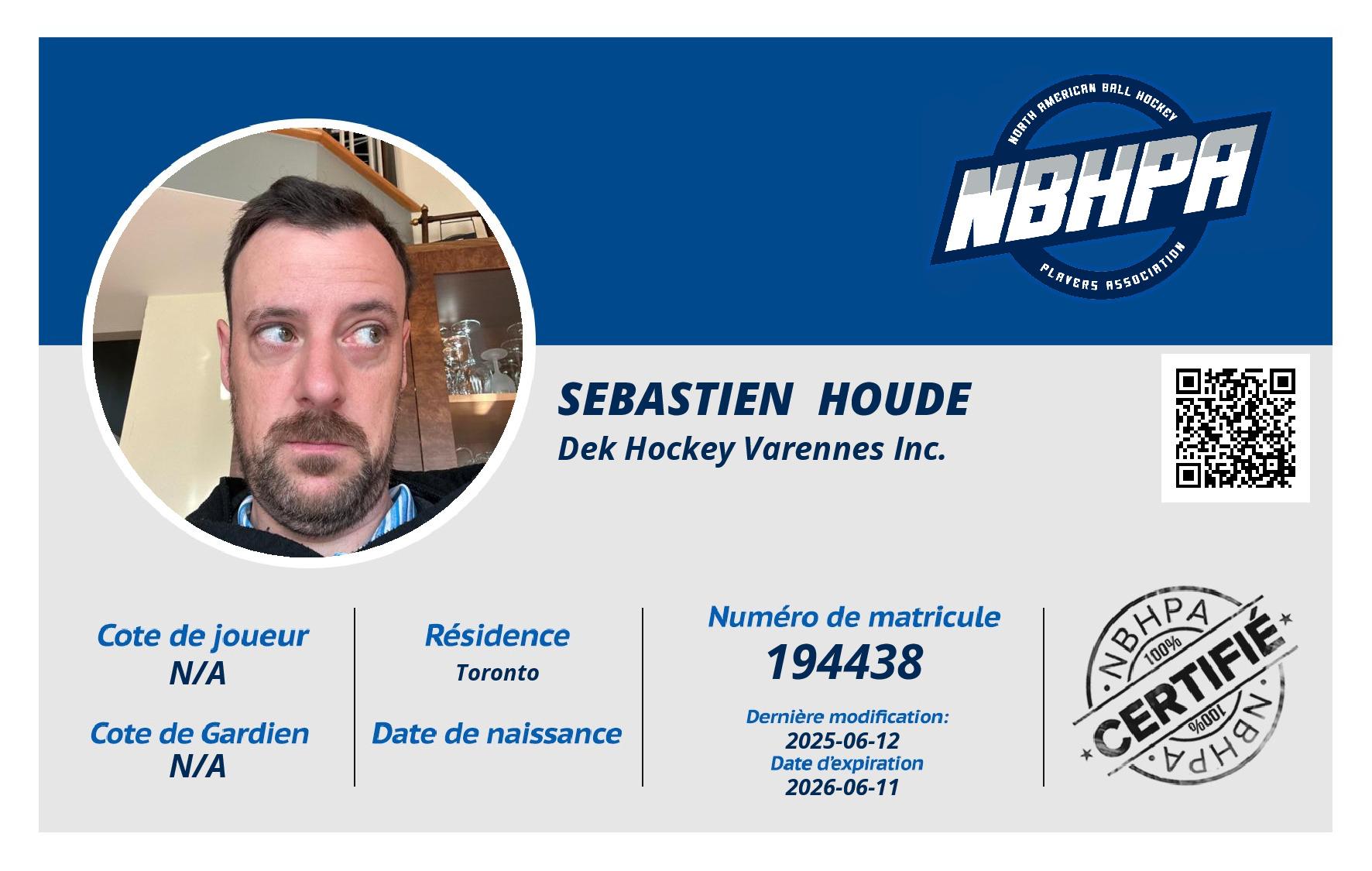 Sebastien  Houde