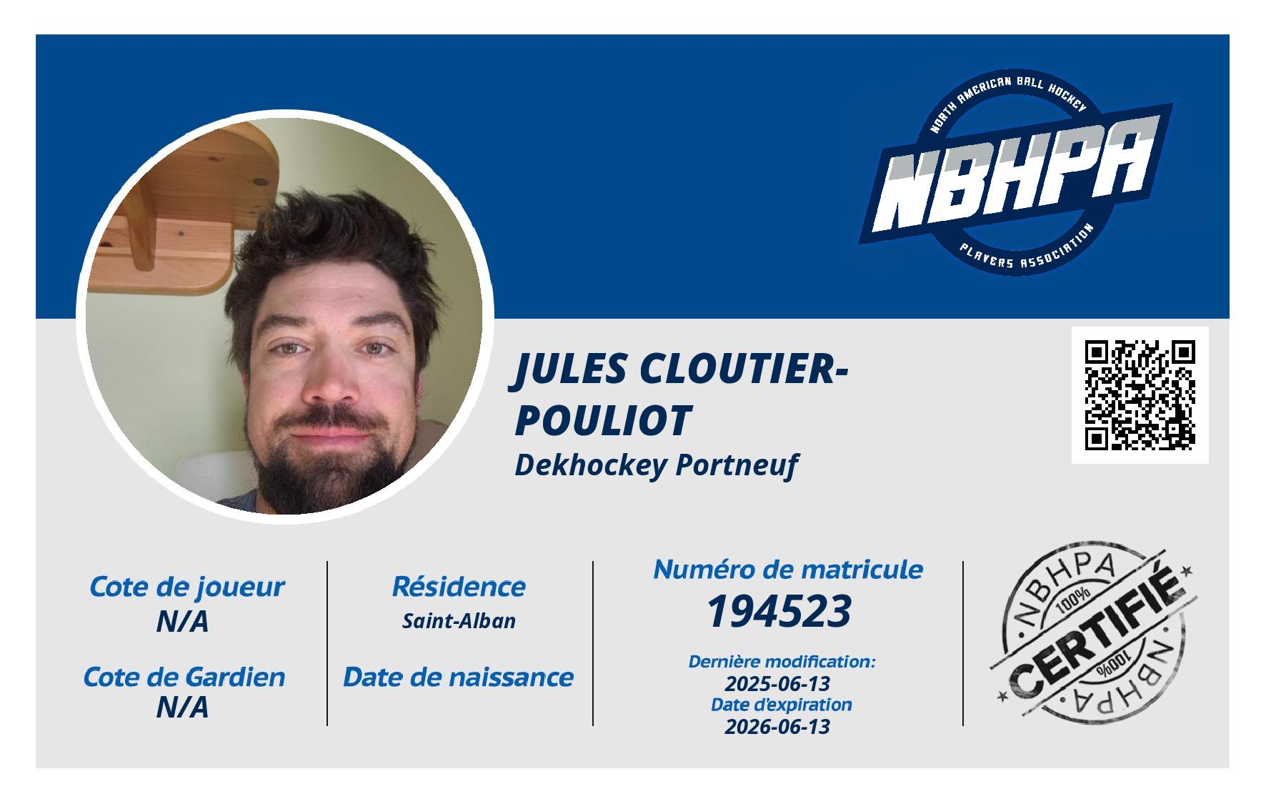 Jules Cloutier-Pouliot