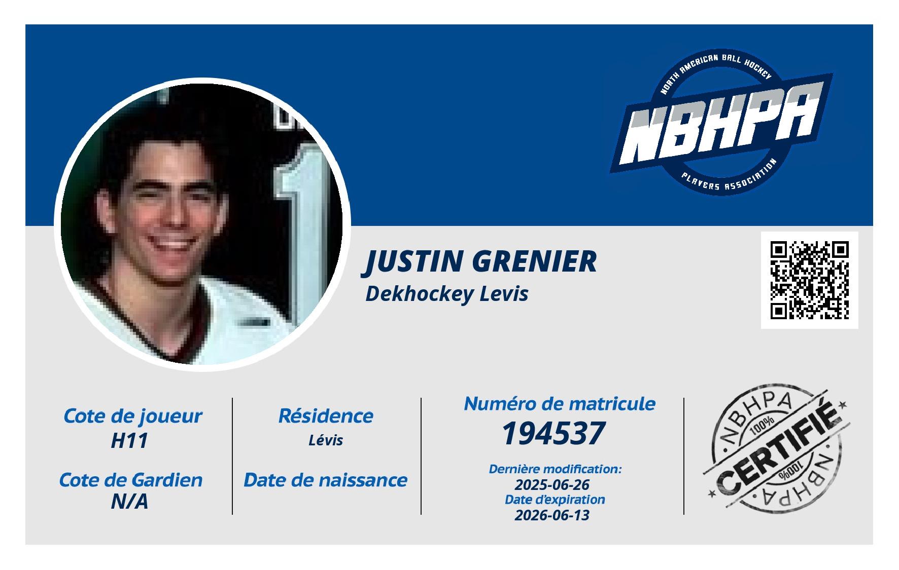 Justin Grenier