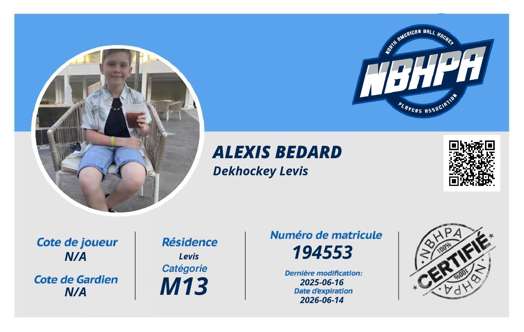 Alexis Bedard
